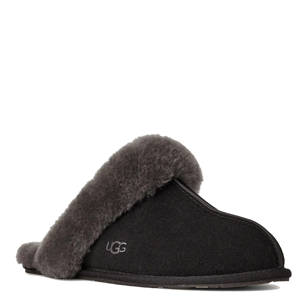 UGG Women's Scuffette II Slippers - Black & Grey 2
