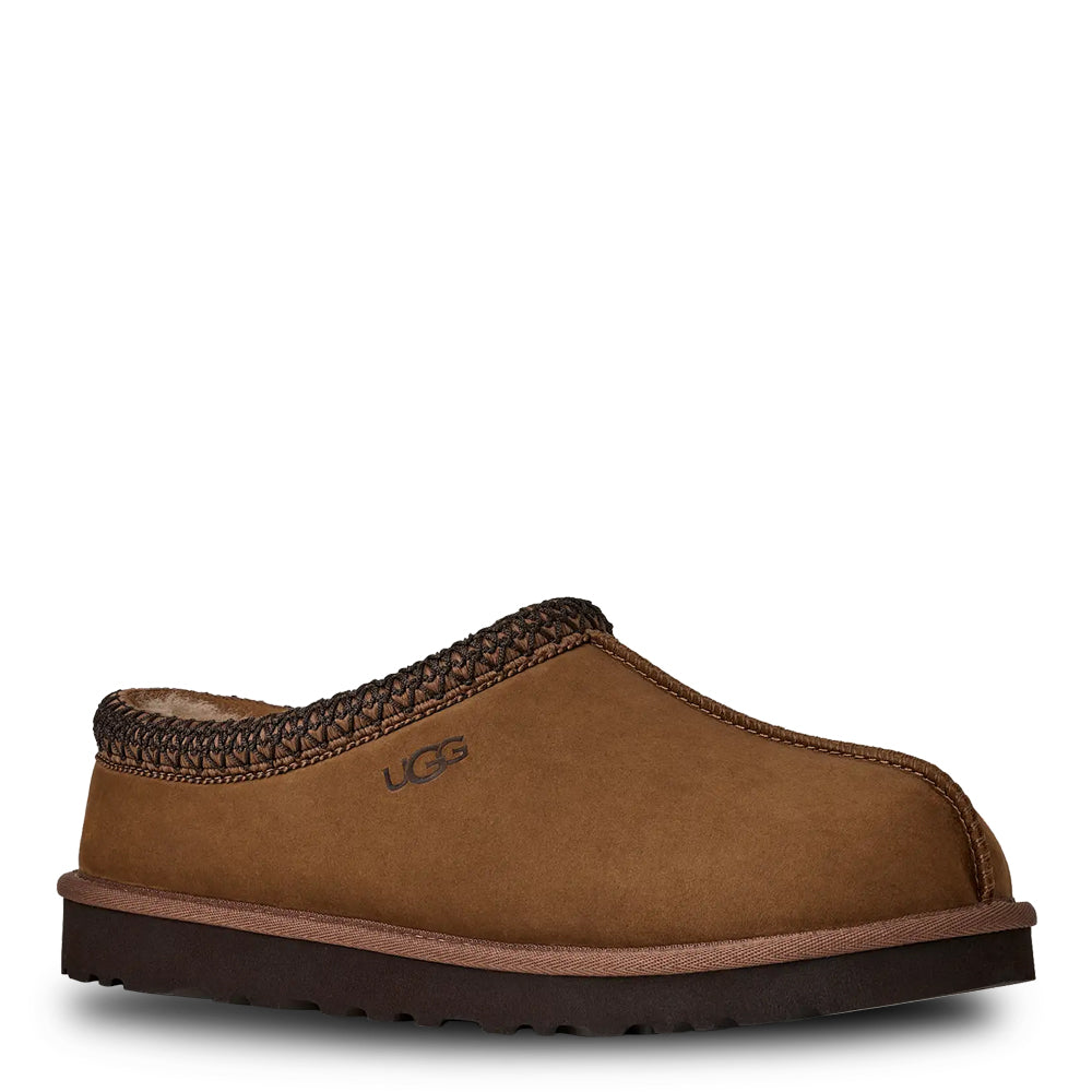 UGG Men's Tasman II Nubuck Slipper - Dark Chestnut 2