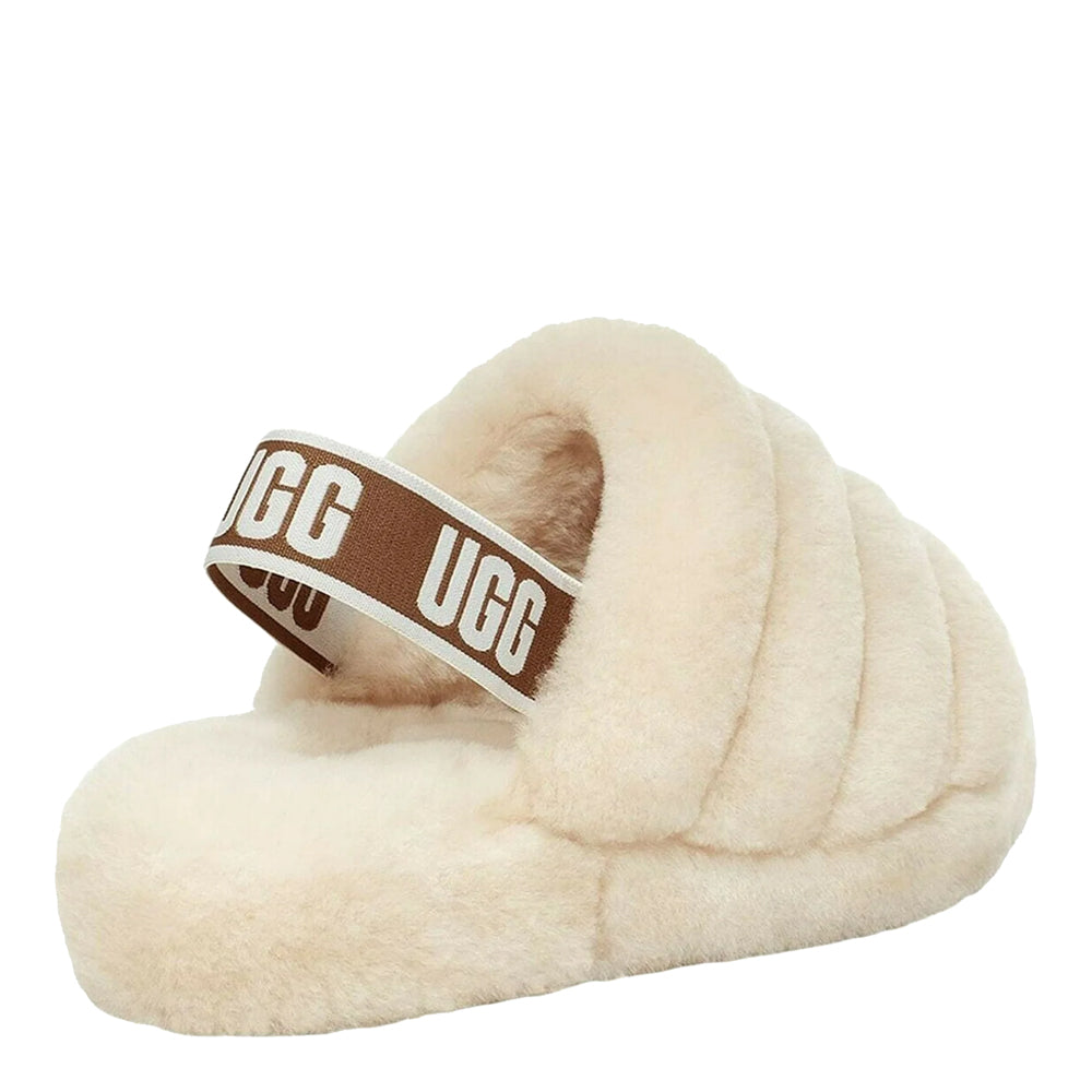 UGG Women's Fluff Yeah Slide - Natural 2