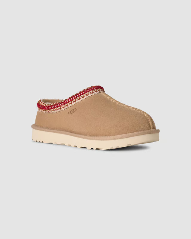 UGG Women's Tasman II Slippers - Sand & Dark Cherry 2