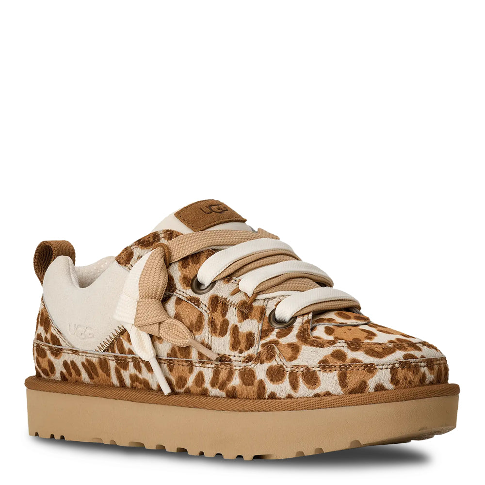 UGG Women's Lo Lowmel Plains Sneaker - Felicity Leopard Jasmine 2