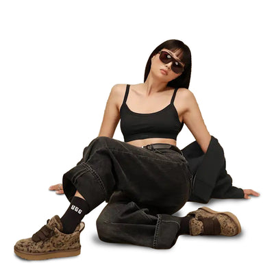 UGG Lowmel Spotted Women's Sneakers - Chestnut